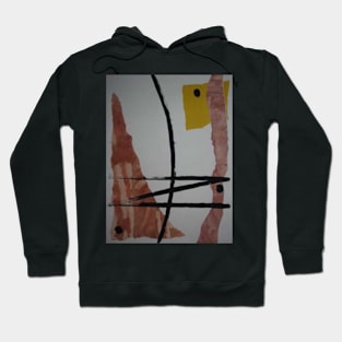 Mixed media abstract 2 Hoodie